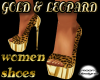 Gold & Leopard Shoes