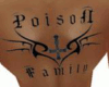 (R69) poison back tatto