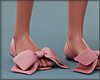 $ Bow Down Flats LH PINK