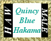 Quincy Blue Hakama - M