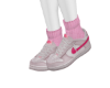 Dunk Low Pink/Socks