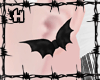|H| Black Bat Earrings