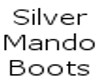 Silver Mando Boots