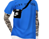 T Shirt Blue NK + Bag