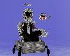 Floating animated chair
