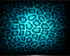 Blue Leopard rug