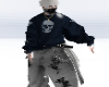 Hoodie Oversize blue