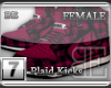 [BE] Pink Plaid|Kicks F