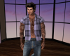 Purple Plaid shirt