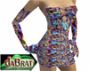 ~MDB~ COLORFUL MINIDRESS