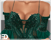 Emerald Christmas Gown