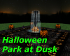 Halloween Park at Dusk