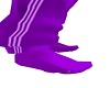 Dainty Purple Ankle Sock