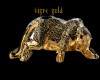 Statua gold tigre