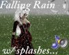 Rain w/ sound & splash