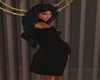 [JR] Knit Coat Black