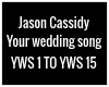 YOUR WEDDING SONG
