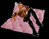 (ts)pink couple pillow