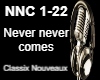 Never never comes