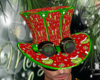 CHRISTMAS GRINCH TOPHAT
