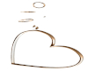 Gold Heart Earrings