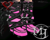 [MJ] Gothic Boots Pink