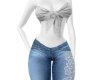 D:Top Jeans Lace