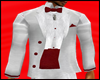 Red and White Tux Jacket