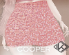 !A pink spangle skirt