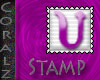 Pink "U" Stamp