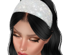 Retrô hairband white