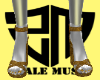 ZM ALIANA HEELS GOLD