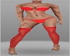 GLitter Bodysuit ~ red