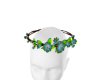 Teal Tiny Floral Crown