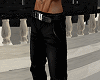 pantalone nero classic M