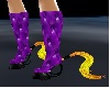 Pony purple boots