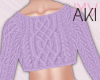 Aki Sweater Pull Lavende
