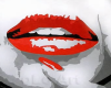 Red Lip Canvas