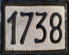 1738 House Number