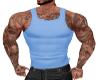 Gym Tank Top Light Blue