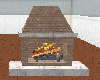 FG Brick Fireplace