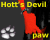 Hott's Devil paws