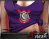 XD Corinthians roxa t-sh
