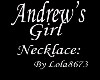 ANDREW'S GIRL NECKLACE