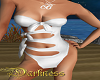 Charm Bikini White