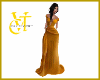 Vestido Sereia Dourada