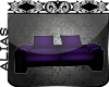 |A| Purple Lush Couch