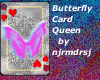 Butterfly Card Queen