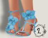 L. Floral heels