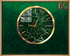 EC| Emerald Apt Clock